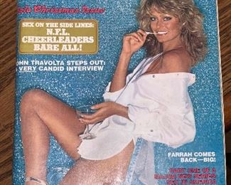 1 of 2 Playboy Dec. 1978  Farrah Fawcett 