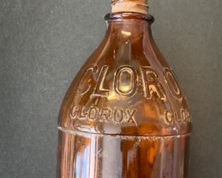 Vtg. Clorox bottle 
