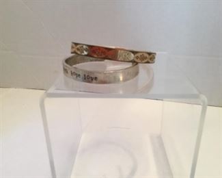 Victorian bracelet & silver bracelet