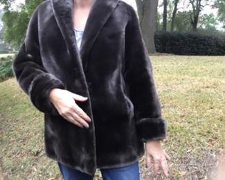 Lamb jacket sz 8