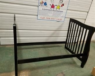 Black Twin Day Bed (no hardware)