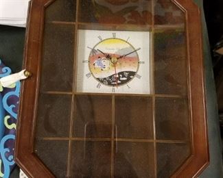 Jobar International New in box Clock with Cabinets #JC1853