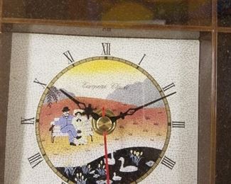 Jobar International New in box Clock with Cabinets #JC1853