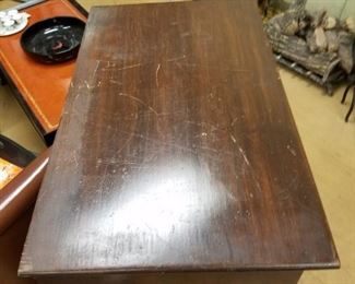 Vintage Solid Wood 3 Drawer Chest of Drawers 25"W x 15"D x 36"H