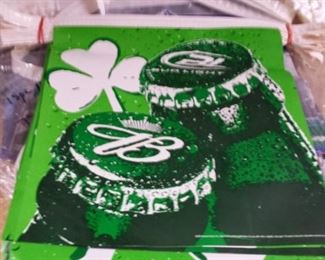 Assorted Beer Logo St Patrick's Day String Banners & Promo Collectibles