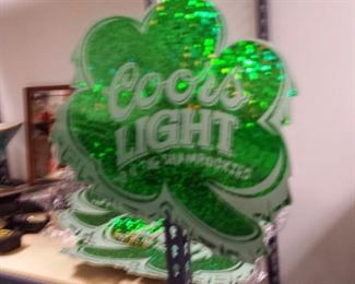 Assorted Beer Logo St Patrick's Day String Banners & Promo Collectibles