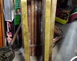 Vintage Brass Commercial Door Handles/Bars