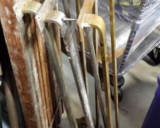 Vintage Brass Commercial Door Handles/Bars