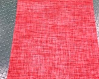 Chilewich Red Woven Vinyl Table Runner New Model PMCU-REDD-2834 & 1824