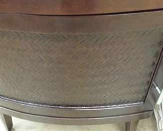 2 Designer Made For Lazyboy Mahogany End Tables (1 is scratched on top) 