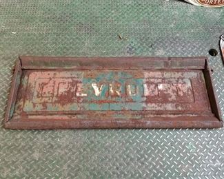 Vintage Chevrolet Tailgate