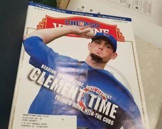Chicago Cubs Vine Line Magazines with Collectible Binders