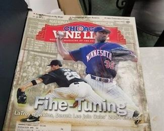 Chicago Cubs Vine Line Magazines with Collectible Binders