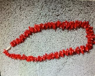 CORAL BRANCH NECKLACE