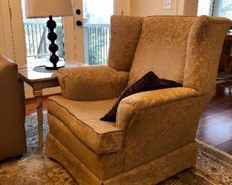 Wing back chair