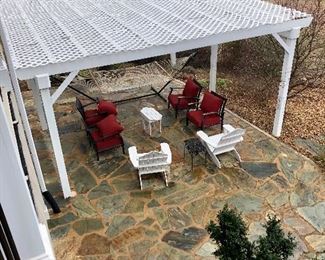Patio furniture, more pictures and details coming soon!