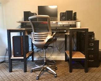Desk with music board...more info coming soon.