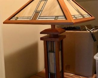 Tiffany style lamp