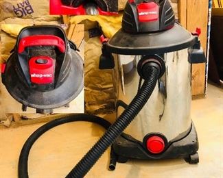 Shop•Vac 120Volt. Model SL14-600C w attachments, manual, bags and filter