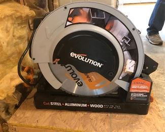 evolution RAGE2 14" Multipurpost Chop Saw