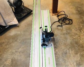 FESTOOL Circular Saw with table guides,  model TS TA Made in Germany