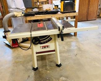 JET 10' ProShop Table Saw Model No JPS-10TS