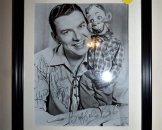 1950's Autographed Buffalo Bob & Howdy Doody Photo