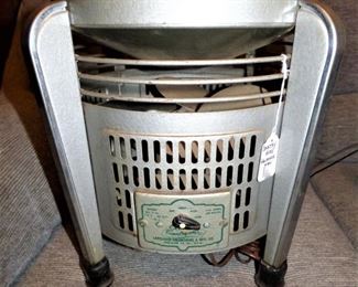 Retro "Country Aire" Hassock Fan (Works, but needs new cord)