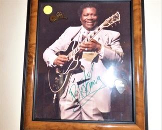 Autographed B. B. King Photo (Hand Signed)