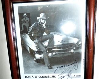 Autographed Hank Williams, Jr. Photo (Hand Signed)