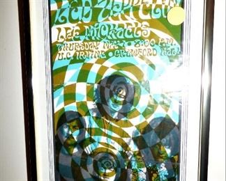 Led Zeppelin Promo Poster at University of Ca. Irvine