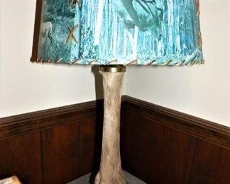 Elk Hoof Lamp