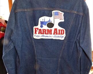 Vintage Farm Aid Tour Jacket