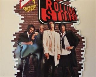 Tin Promo Budweiser/Rolling Stone "Voodoo Lounge" Sign