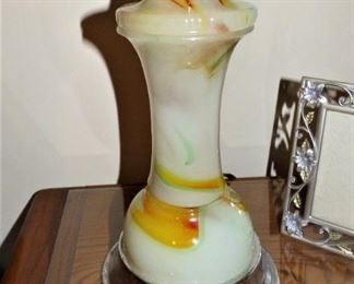 Unusual Glass Lamp