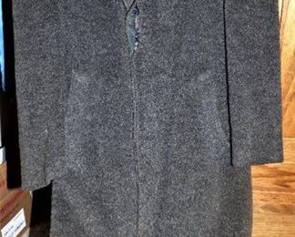 Vintage Wool Overcoat