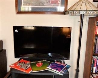 Vizio 42" Flat Screen TV, Rock & Roll Books