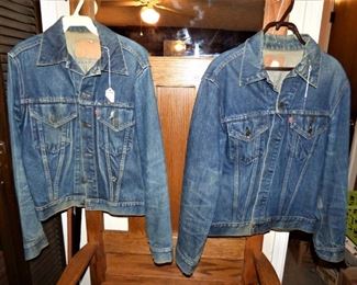 Vintage Levi Denim Jackets