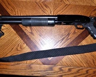 Mossbert 12 ga. Pump Shotgun