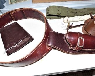 Leather holster