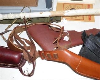 Leather holsters