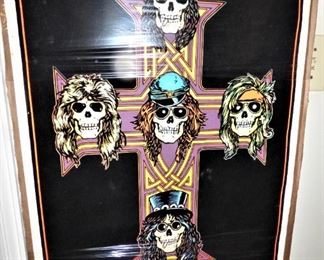 Vintage Black Light Poster