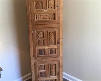 Wood Tall Cabinet #1 https://ctbids.com/#!/description/share/306982