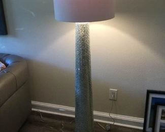 Mirrored Floor Lamp https://ctbids.com/#!/description/share/307003