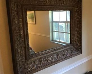 Wood framed mirror https://ctbids.com/#!/description/share/307010