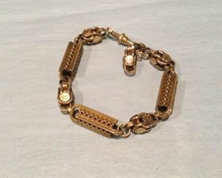 Chunky Gold Bracelet https://ctbids.com/#!/description/share/307556