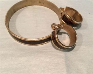 Vintage Bergere Bracelet and Earrings Set https://ctbids.com/#!/description/share/307559