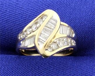 18. 1 Carat Diamond 14K Gold Ring