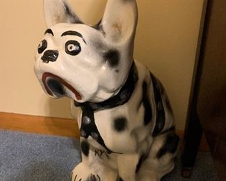 Large Ceramic Dog