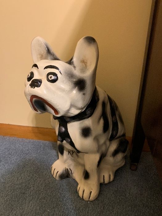 Large Ceramic Dog